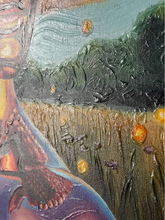 Load image into Gallery viewer, The Last Look Back | Hand Embellished Collector's Canvas Print (20×24") | Limited Edition Fine Art by Lynn Belleus