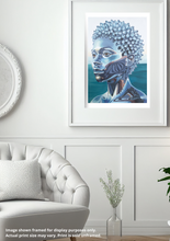 Load image into Gallery viewer, Blue Shine by the Shore –   Limited Editon Fine Art Giclée Print, 12×16 in
