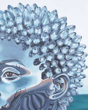 Load image into Gallery viewer, Blue Shine by the Shore –   Limited Editon Fine Art Giclée Print, 12×16 in
