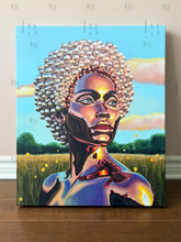 Load image into Gallery viewer, The Last Look Back | Hand Embellished Collector's Canvas Print (20×24") | Limited Edition Fine Art by Lynn Belleus
