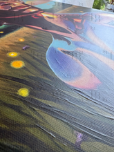 Load image into Gallery viewer, The Last Look Back | Hand Embellished Collector's Canvas Print (20×24") | Limited Edition Fine Art by Lynn Belleus

